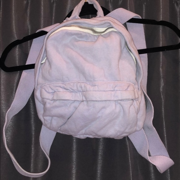 lavender mini backpack